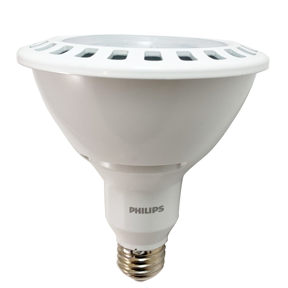 Eervol erven Betrokken Philips 13w PAR38 Dimmable LED Flood 25 White 3000k AirFlux Light Bulb –  BulbAmerica