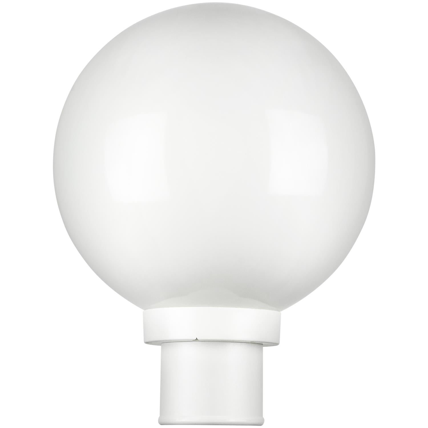 SUNLITE 47244-SU E26 Globe White Outdoor Post Lights