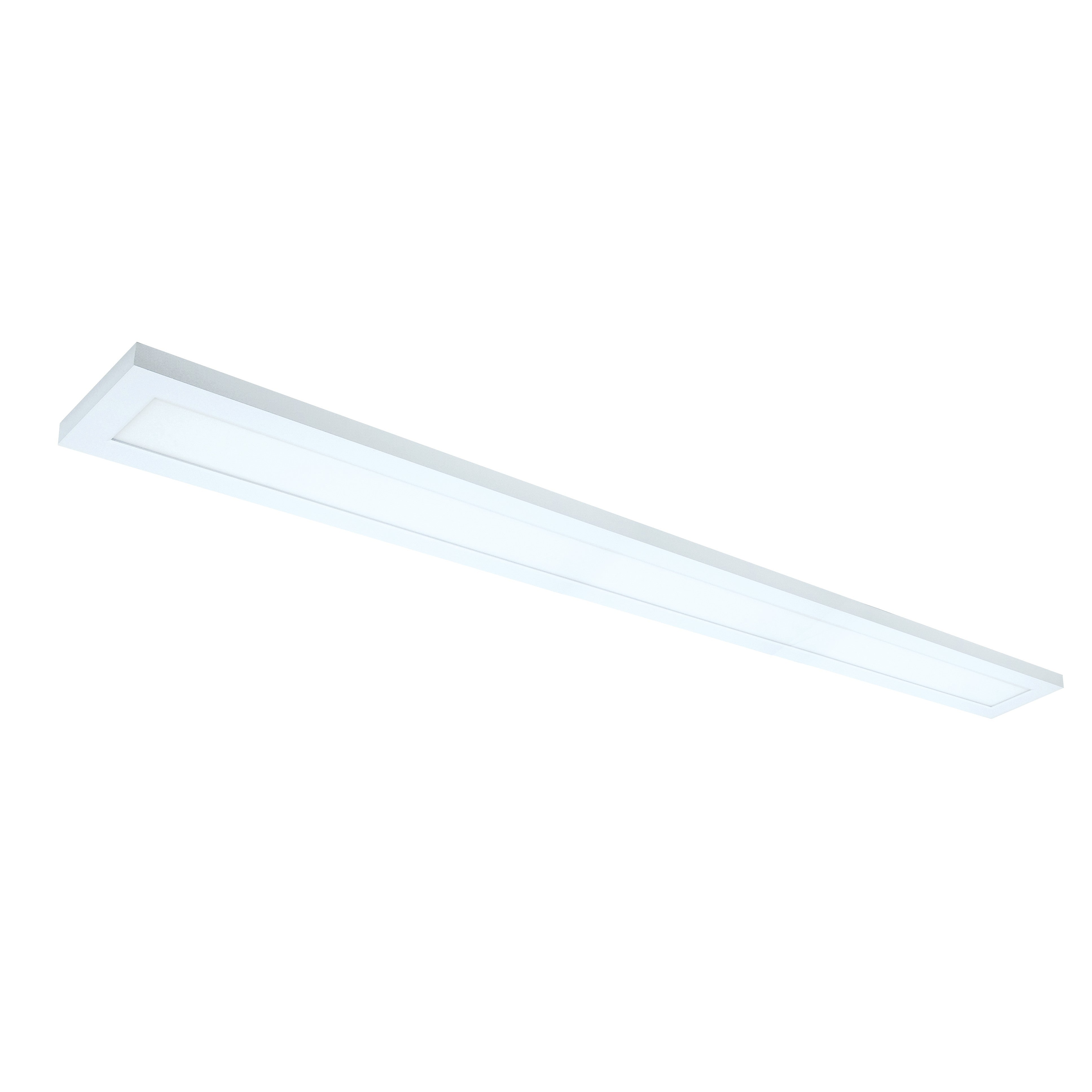 30W 5" x 36" Surface Mount LED Fixture 5000K White Finish 120/277V