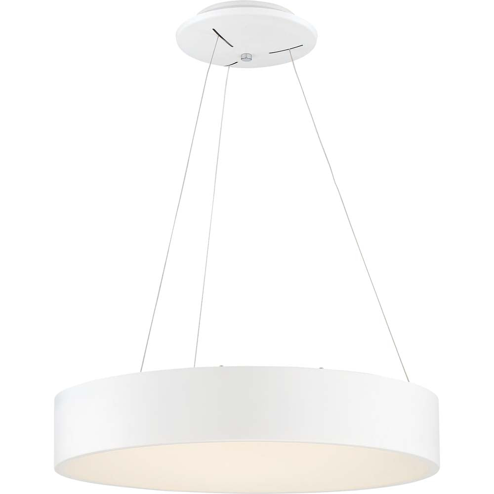 Nuvo Lighting 20w Orbit Led 20W Pendant White Finish