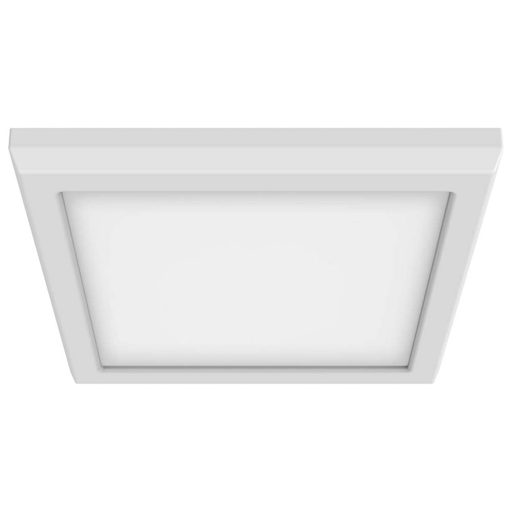 Blink - 11W 7-in LED Fixture 3000K Square Shape White Finish 120-277v