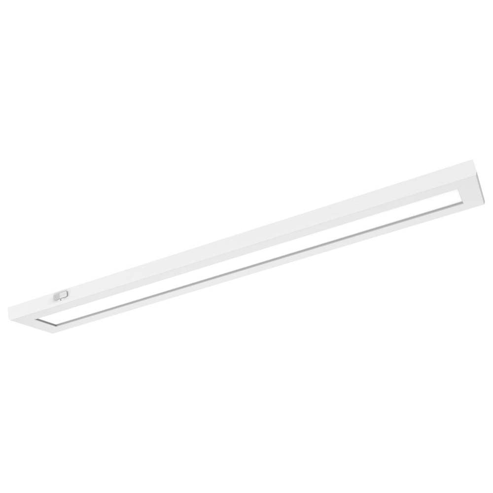 Blink Pro - 32w 5.5-in. x 36-in. CCT Selectable LED Surface Mount White Finish
