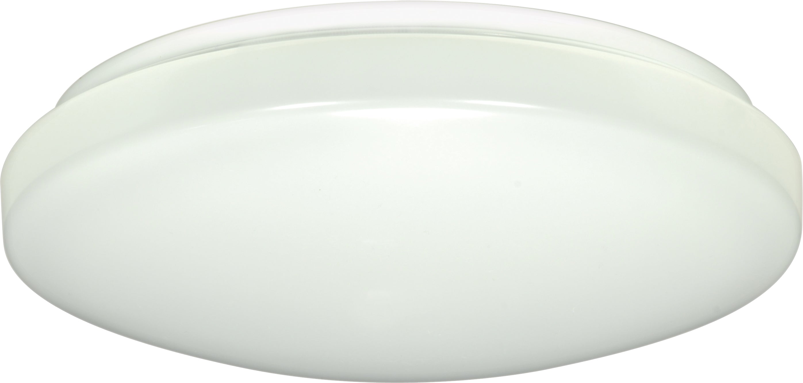 Nuvo 1-Light 11" Flush Mounted LED Light Fixture White Finish 120-277v 3000k