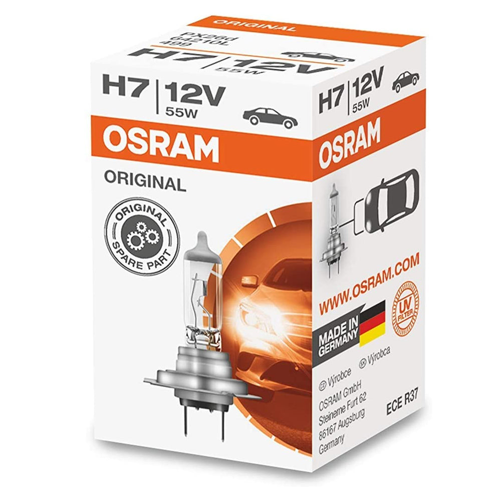 OSRAM 64210NBS Halogen Leuchtmittel Night Breaker® Silver H7 55 W