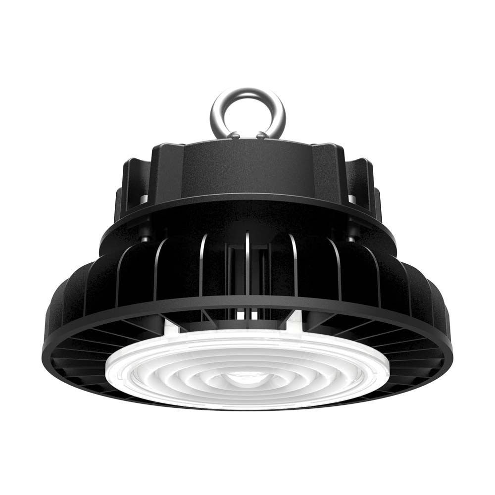 Nuvo 200w 5000k 277-480v LED High bay w/ DLC Premium in Black Finish