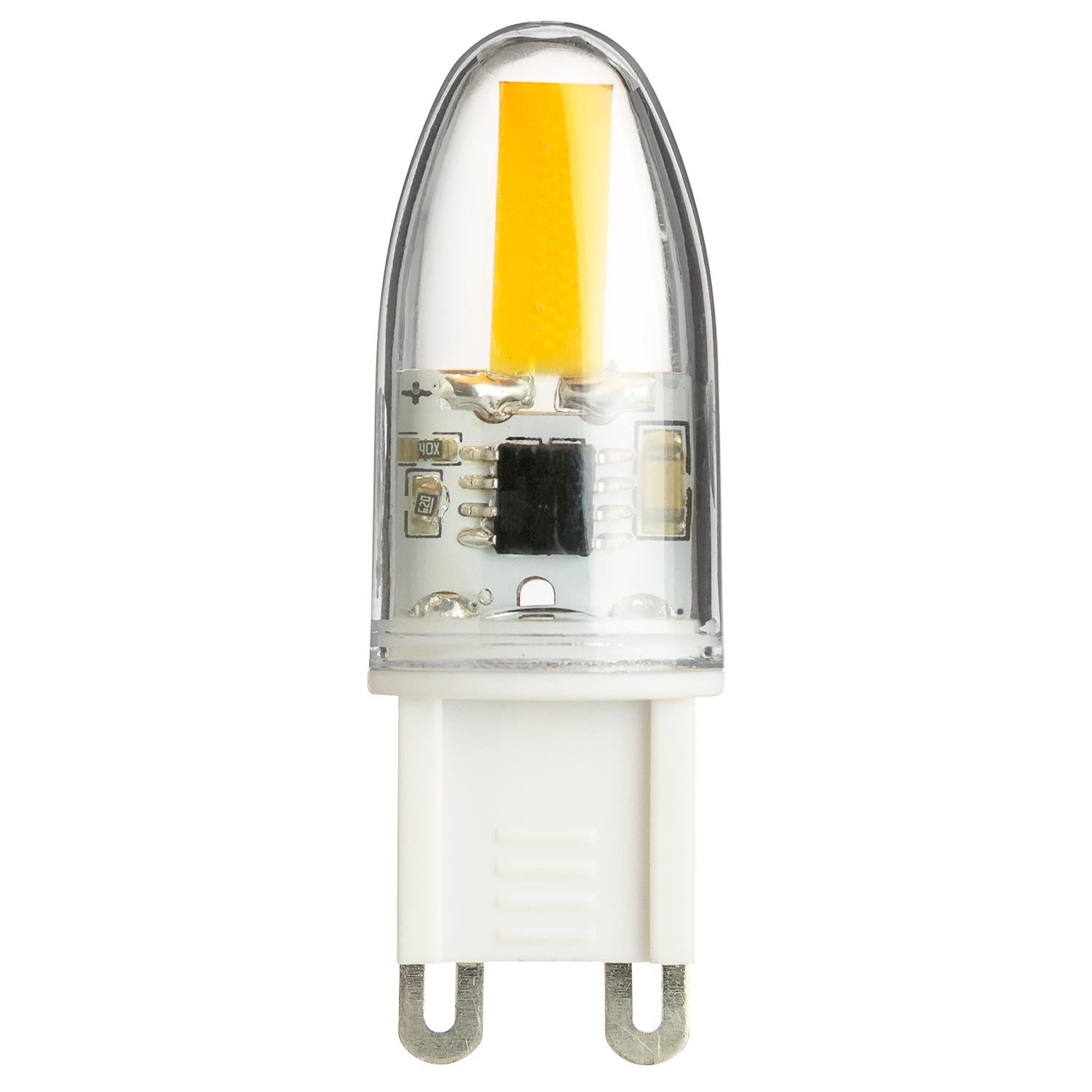 SUNLITE 80866-SU 2.5 Watt G9 Lamp Bi-Pin (G9) Base Warm White – BulbAmerica