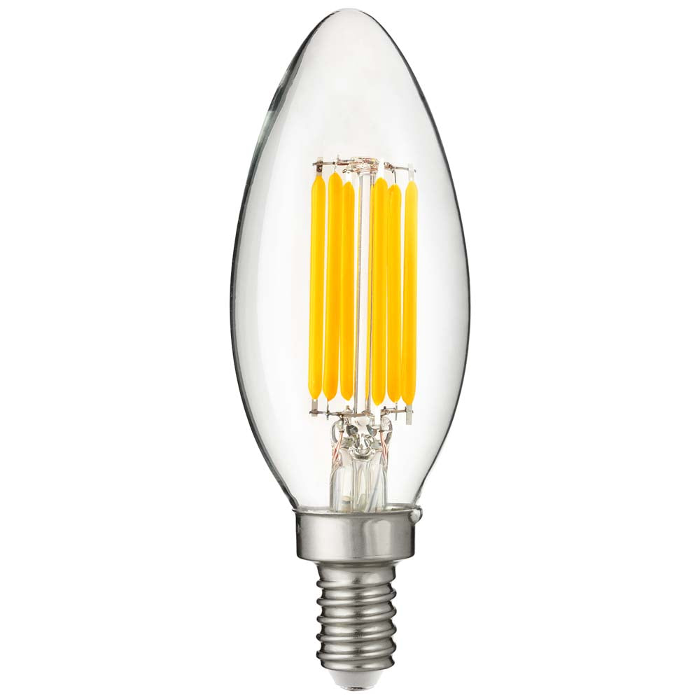 C7 Led Bulb, 0.5w Candle Light Bulbs, Amber Glow Decorative Edison