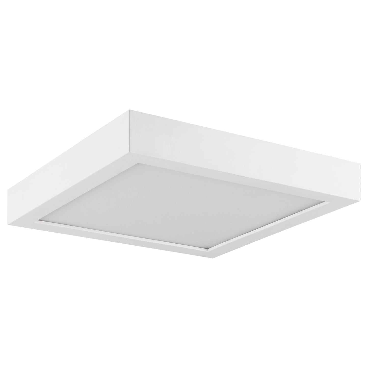 SUNLITE 11W 5.5in. Square Mini Panel LED Surface Mount Downlight 4000K Cool White