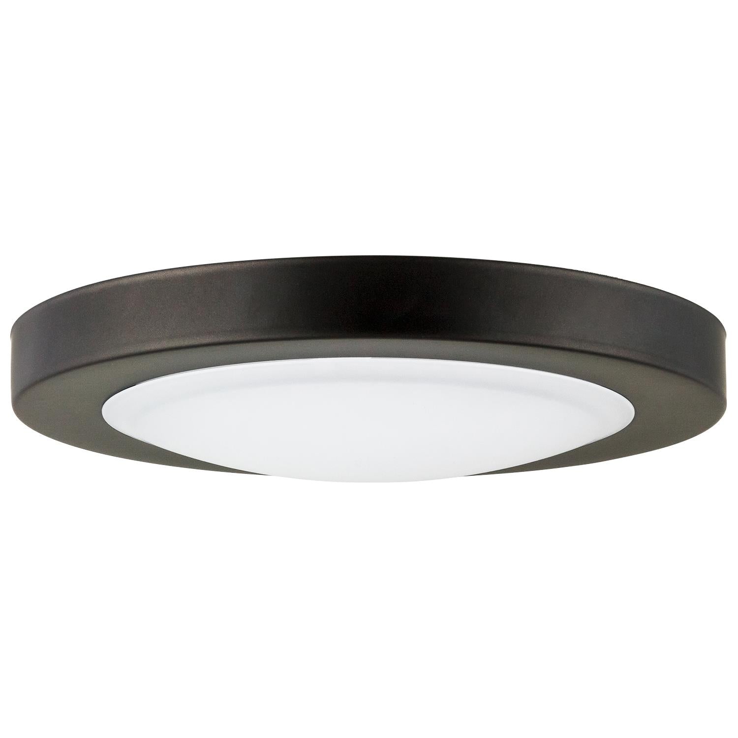 SUNLITE LED Oil Rubbed Bronze Mini Ceiling Light Fixture 7.5in 15w Warm White 3000K