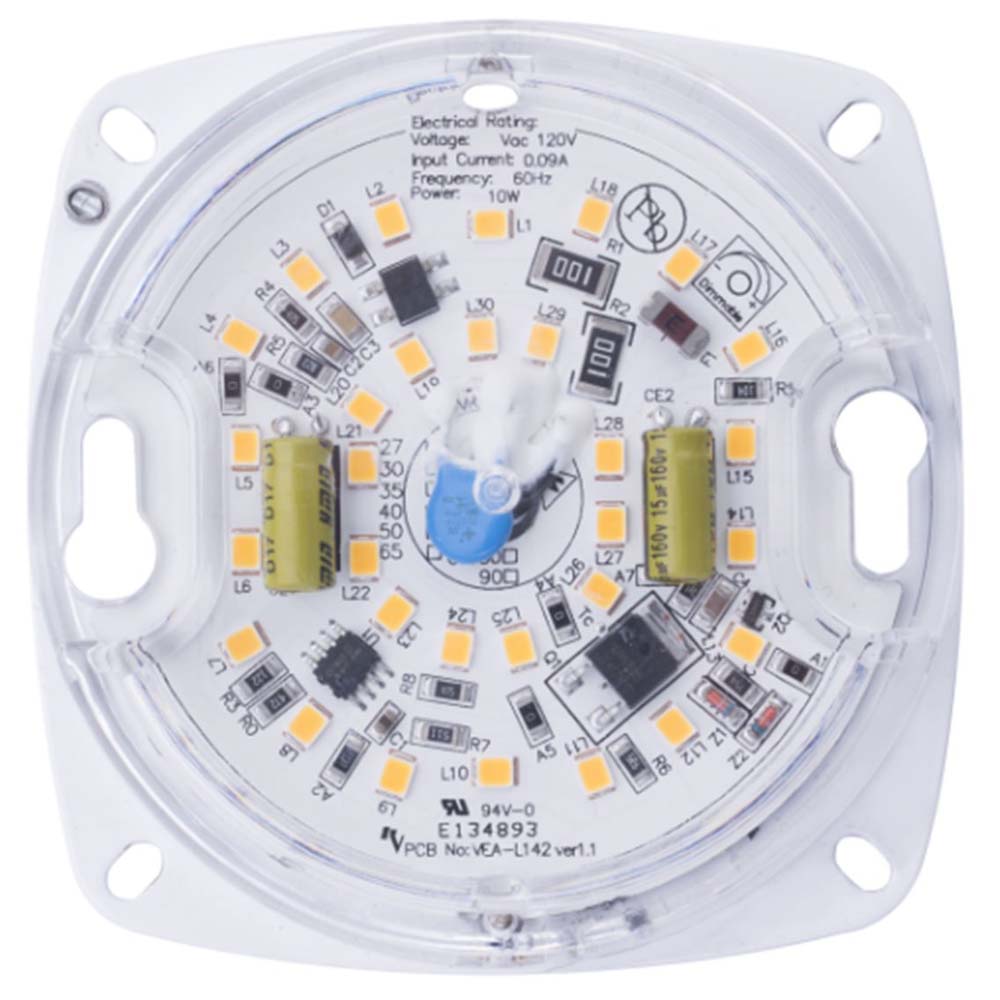 Sunlite 3-in 10w AC Light Engine Circular Module Retrofit Kit 5000K Super White