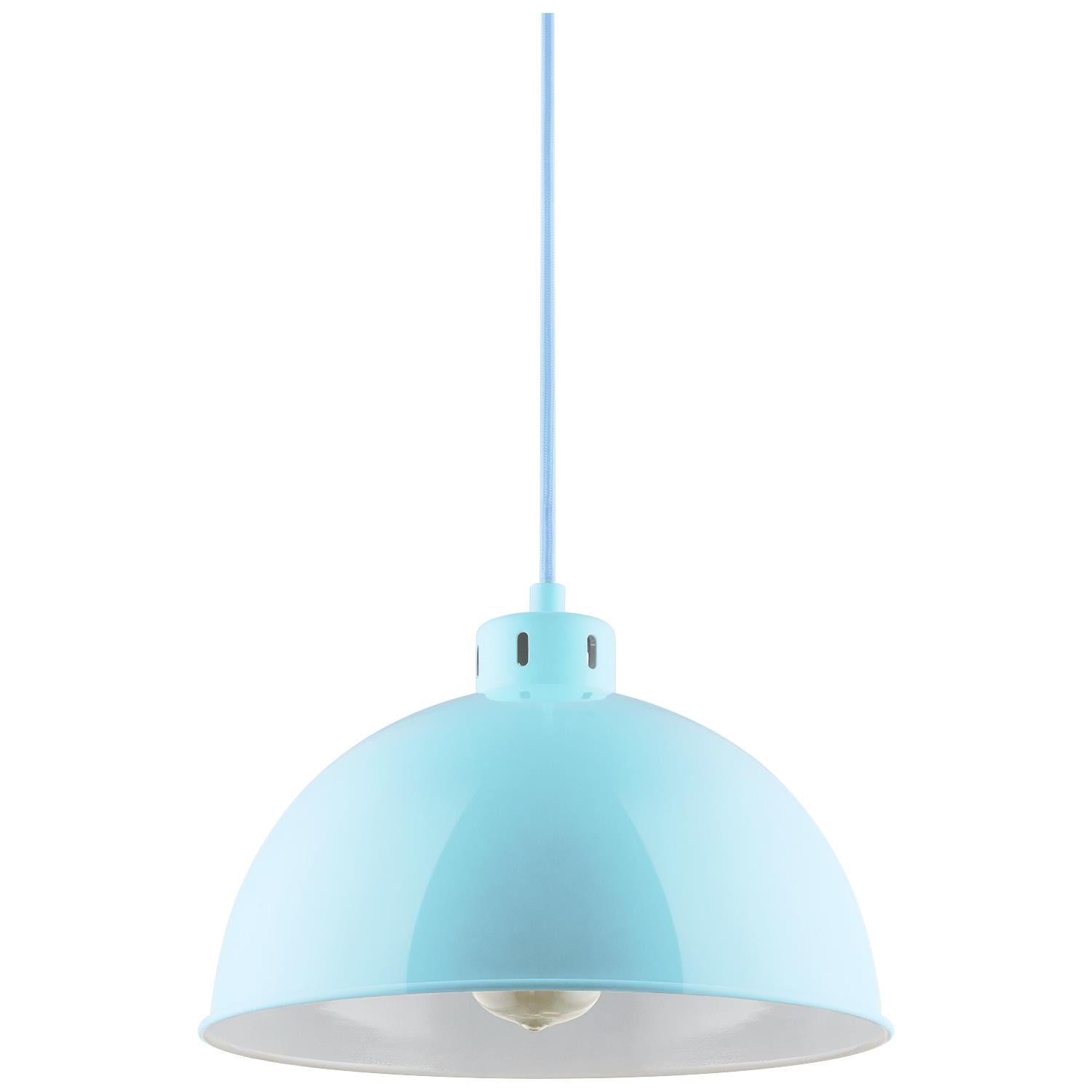 SUNLITE 88734-SU E26 Sona Baby Blue Pendant Light Fixture