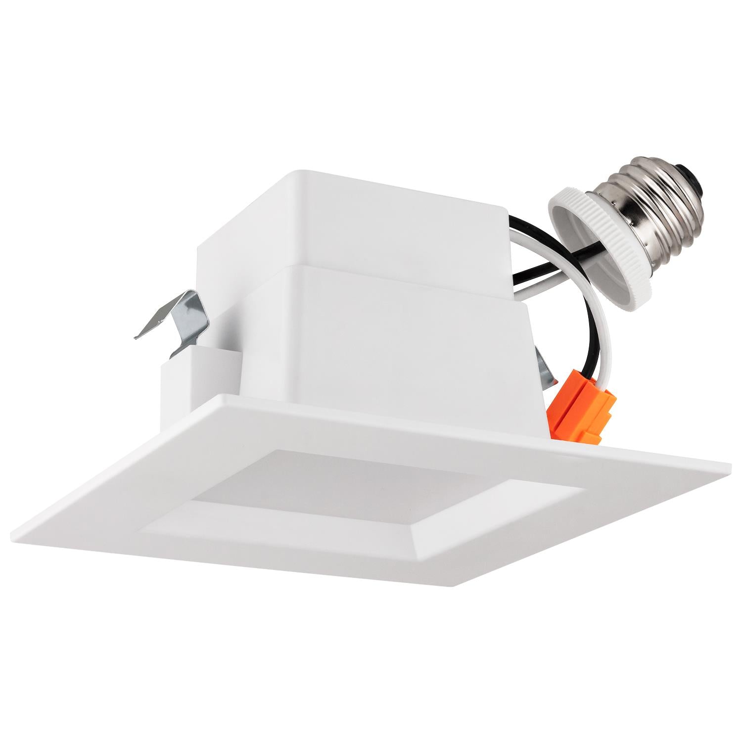 SUNLITE 10W 4in. Square Integrated LED Retrofit Downlight 4000K Cool White