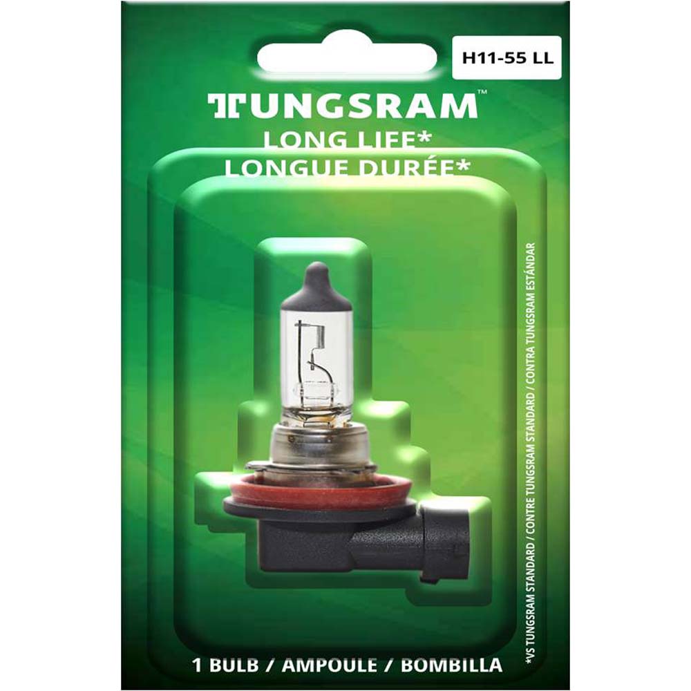 Tungsram H11-55LL Long Life head lamps Automotive Bulb