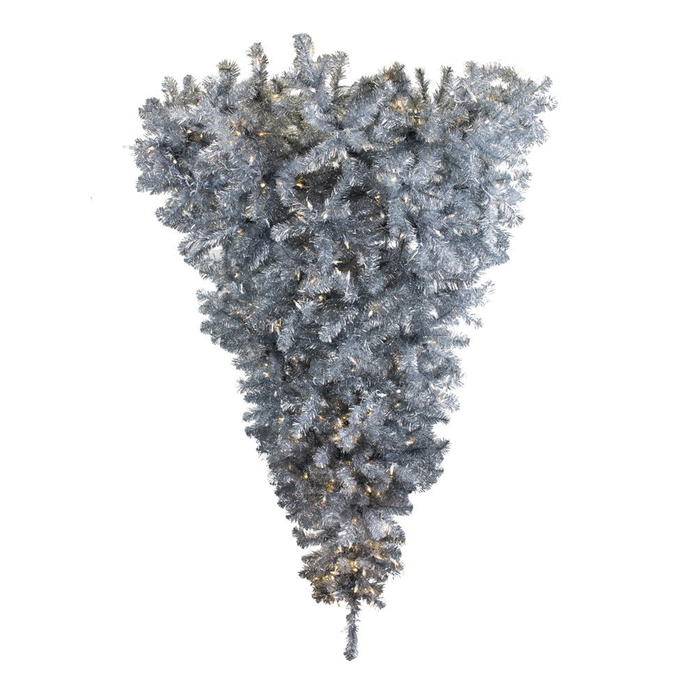 Vickerman 6 ft. x 61 in. Silver Upside Down 600Warm White