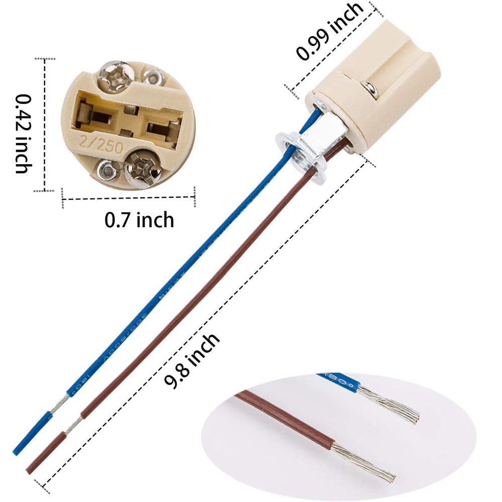 g9 bulb loose in socket