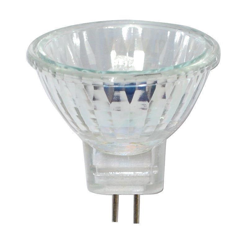 BulbAmerica 10W 12V MR11 GU4 Bipin Base Narrow Flood Mini Reflector Bulb