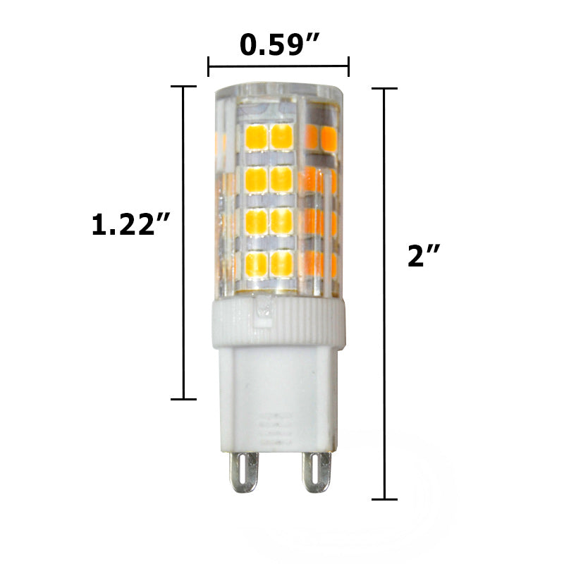 Dubbelzinnig verzameling Waarschuwing Platinum 3.5w G9 LED 120v 2700k Warm White Non-dimmable Light Bulb –  BulbAmerica