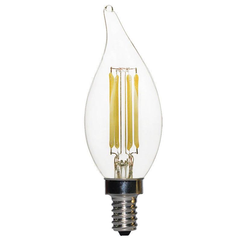 Lampada LED 4W Vintage E14 Luce calda Beghelli 56422, 2700°K, 470 Lumen,  Resa 40W