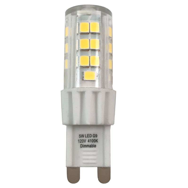 Luxrite 5 Watt 4100K Dimmable G9 LED Flood Light Bulb - eq – BulbAmerica