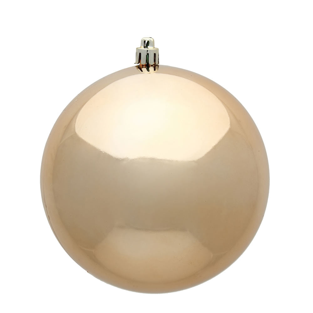 Vickerman 2.75 in. Cafe Latte Shiny Ball Christmas Ornament