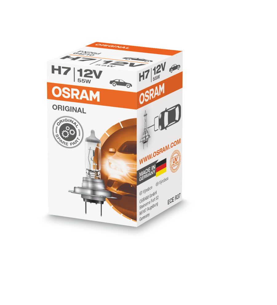 Pórtico Cañón Contaminar OSRAM H7 12V 55W - 64210 - Original Line High Performance Automotive B –  BulbAmerica