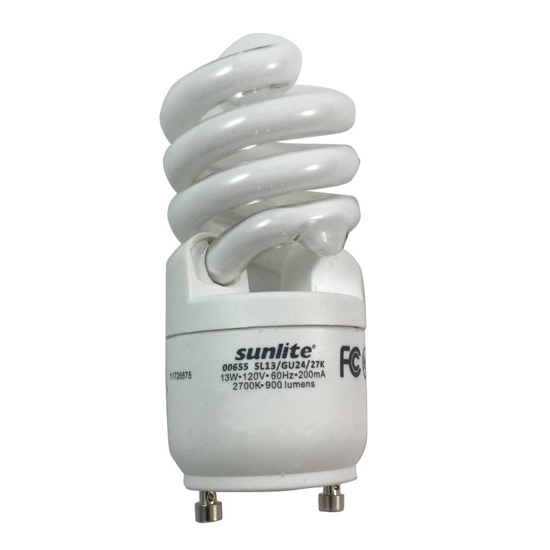 SUNLITE 13W GU24 WW CFL Mini Twist Light Bulb – BulbAmerica