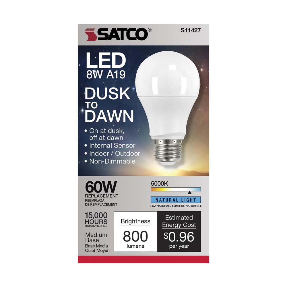 satco dusk to dawn light bulb