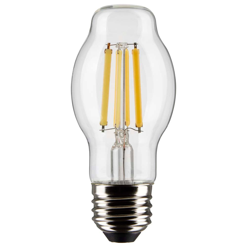 Satco 8w BT15 LED 4000K Medium Base Dimmable - 60w equiv