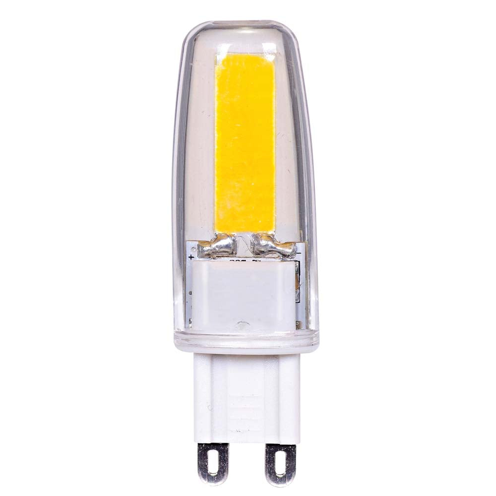 Satco 4w 120-130v T4 LED Clear G9 2-Pin 480 Lumens 3000k