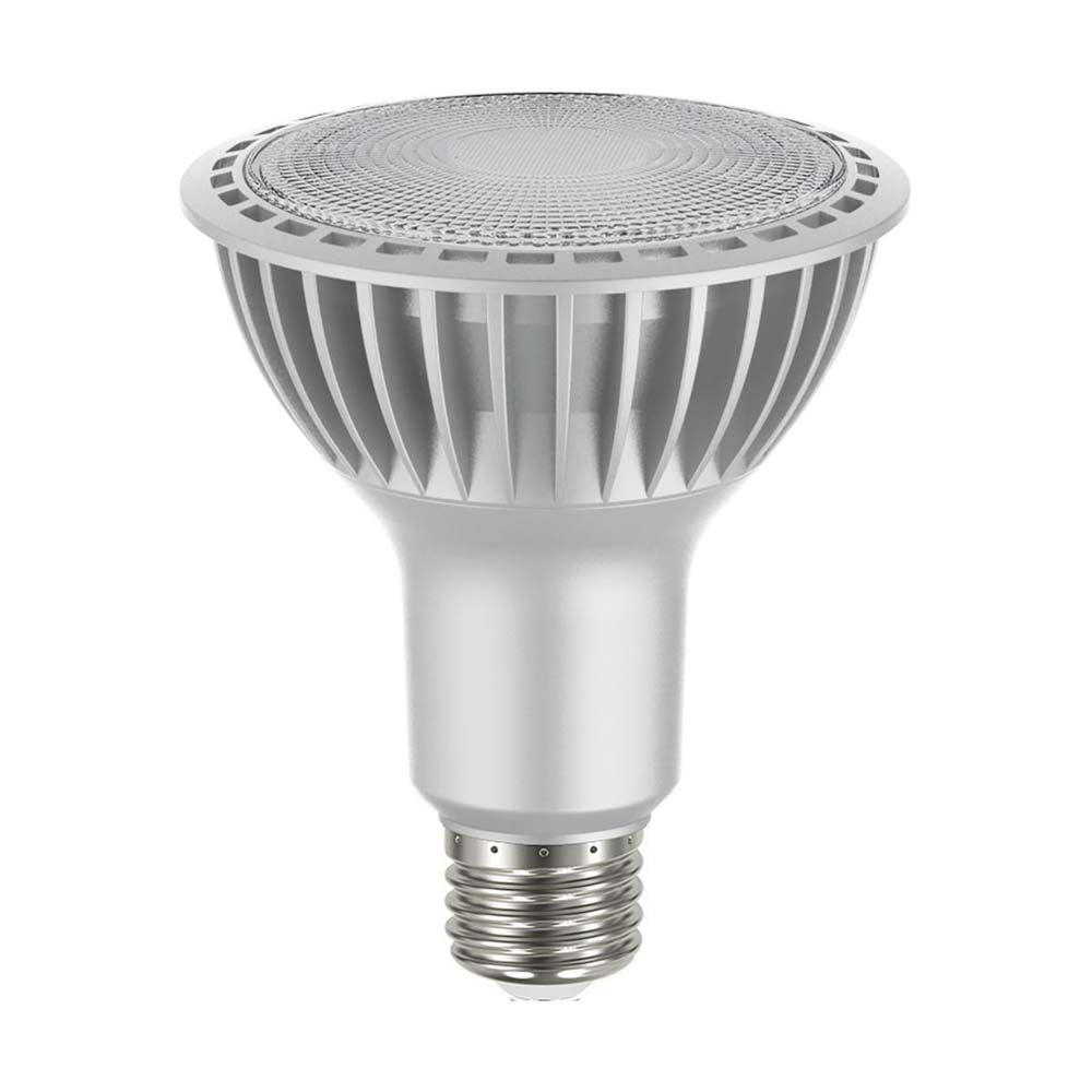 Satco 21.5w LED PAR30LN Long Neck 3000K 40 deg. Beam Medium base 120-277 Volt