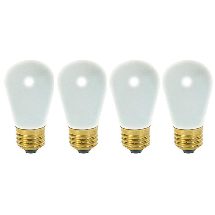 Satco S3966 11W 130V S14 Frosted E26 Base light bulb