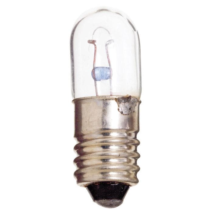 Satco 46 Mini Indicator Lamp 1 58w 6 3v T3 25 E10 Miniature Screw B Bulbamerica