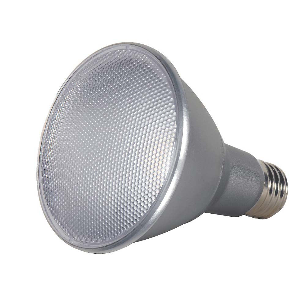 Satco S9438 13w PAR30L LED Dimmable 4000K Flood bulb - 75w equivalent