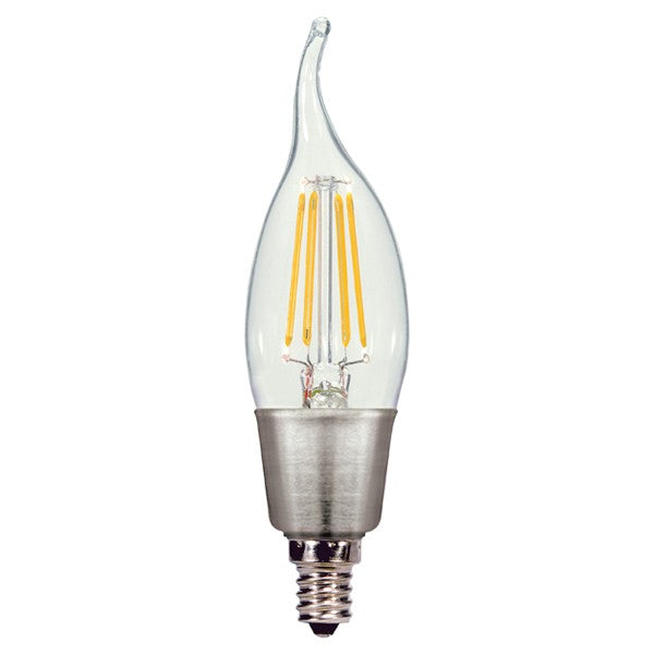 Antique Filament LED 4.5 Watt 2700K CA11 E12 Base Bulb - 40w equiv.