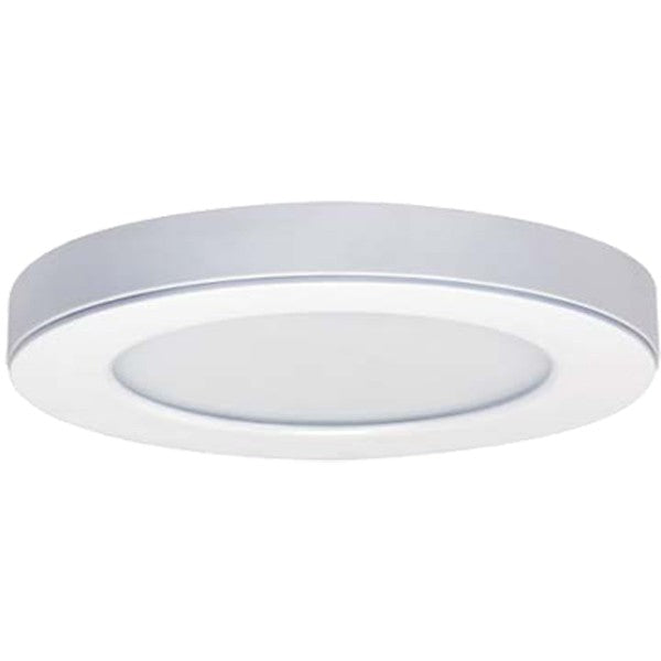 16.5W 8" Flush Mount LED Fixture 3000K White finish 120V