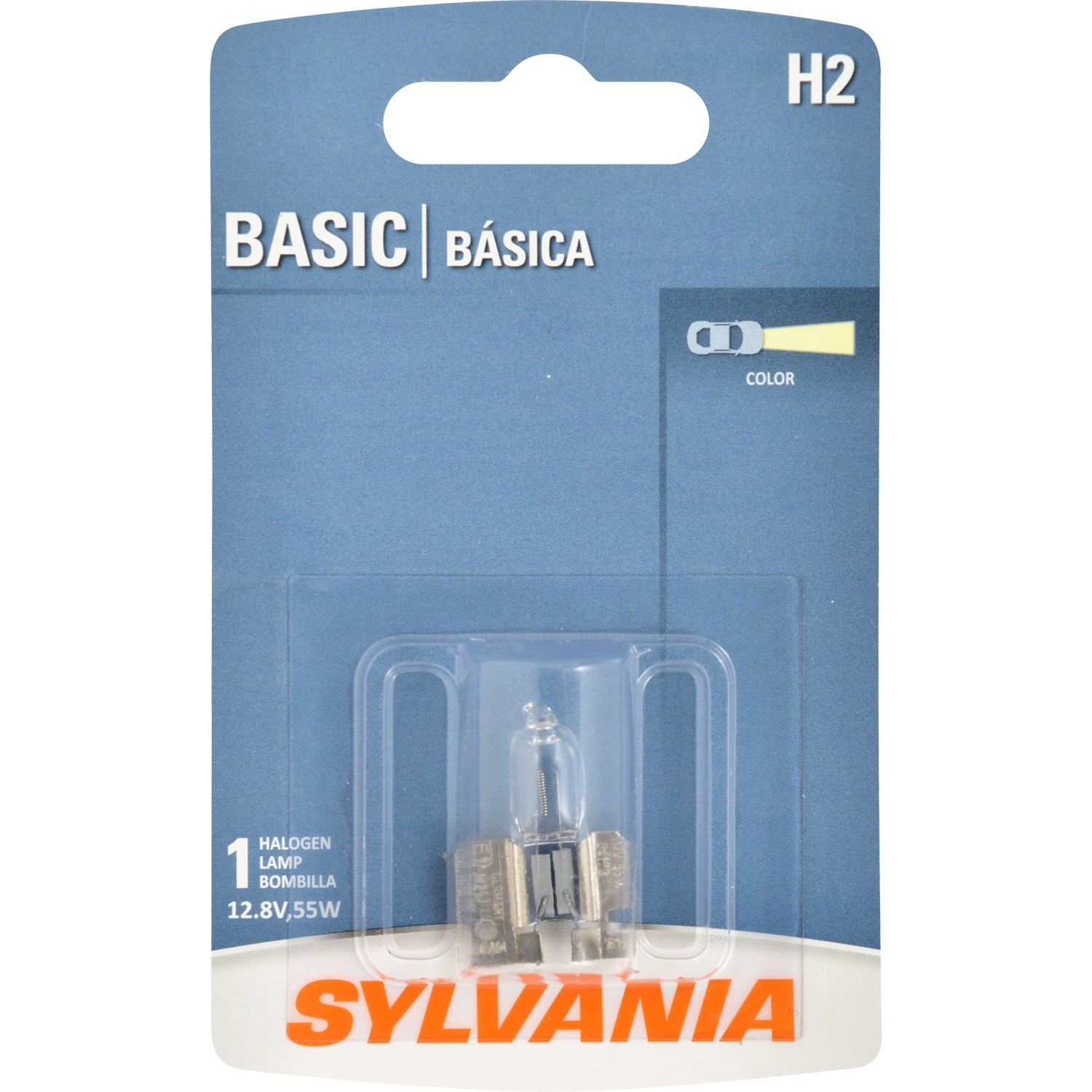 SYLVANIA H2 64173 Standard Halogen Headlight Automotive Bulb