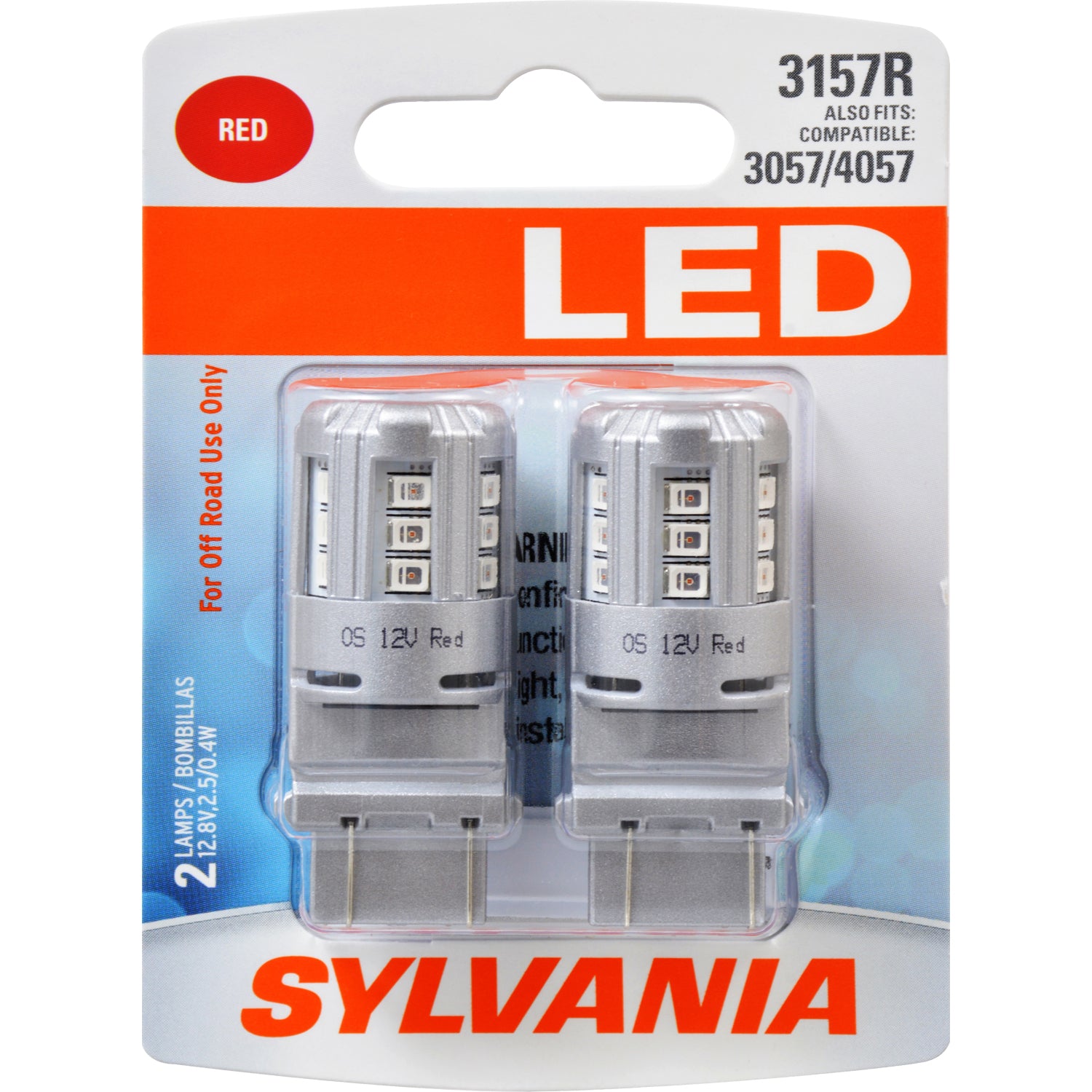 PHILIPS LED Headlights [H4 Hi / Lo Switching 12V 25W], LED Bulbs