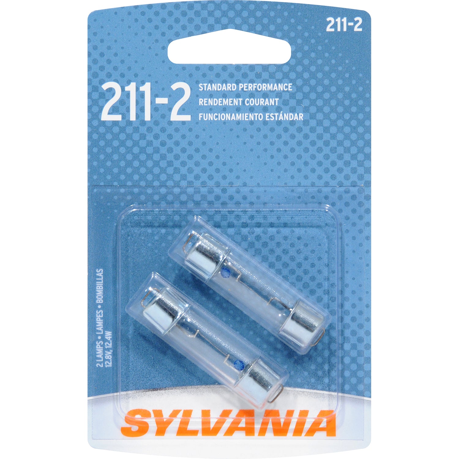 2-PK SYLVANIA 211-2 Basic Automotive Light Bulb