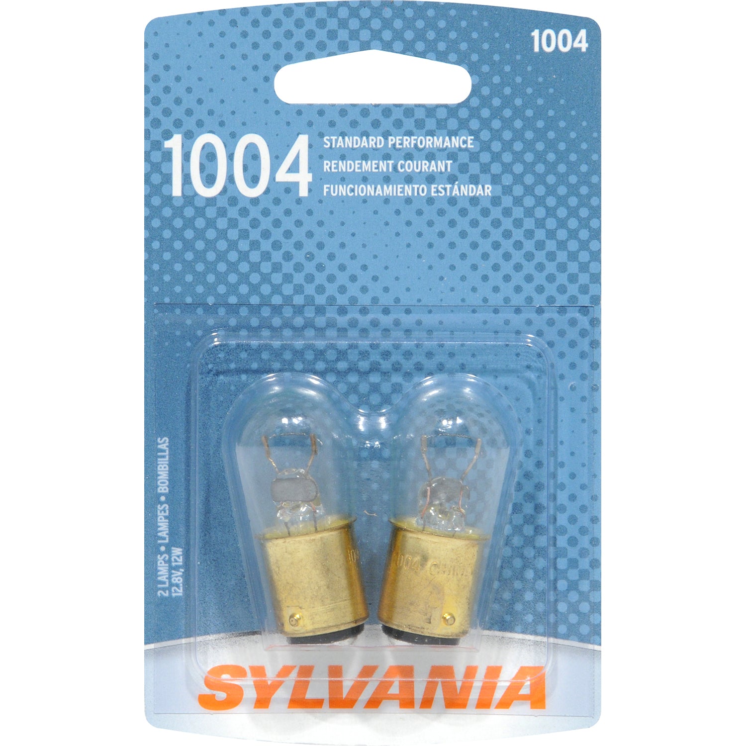 2-PK SYLVANIA 1004 Basic Automotive Light Bulb