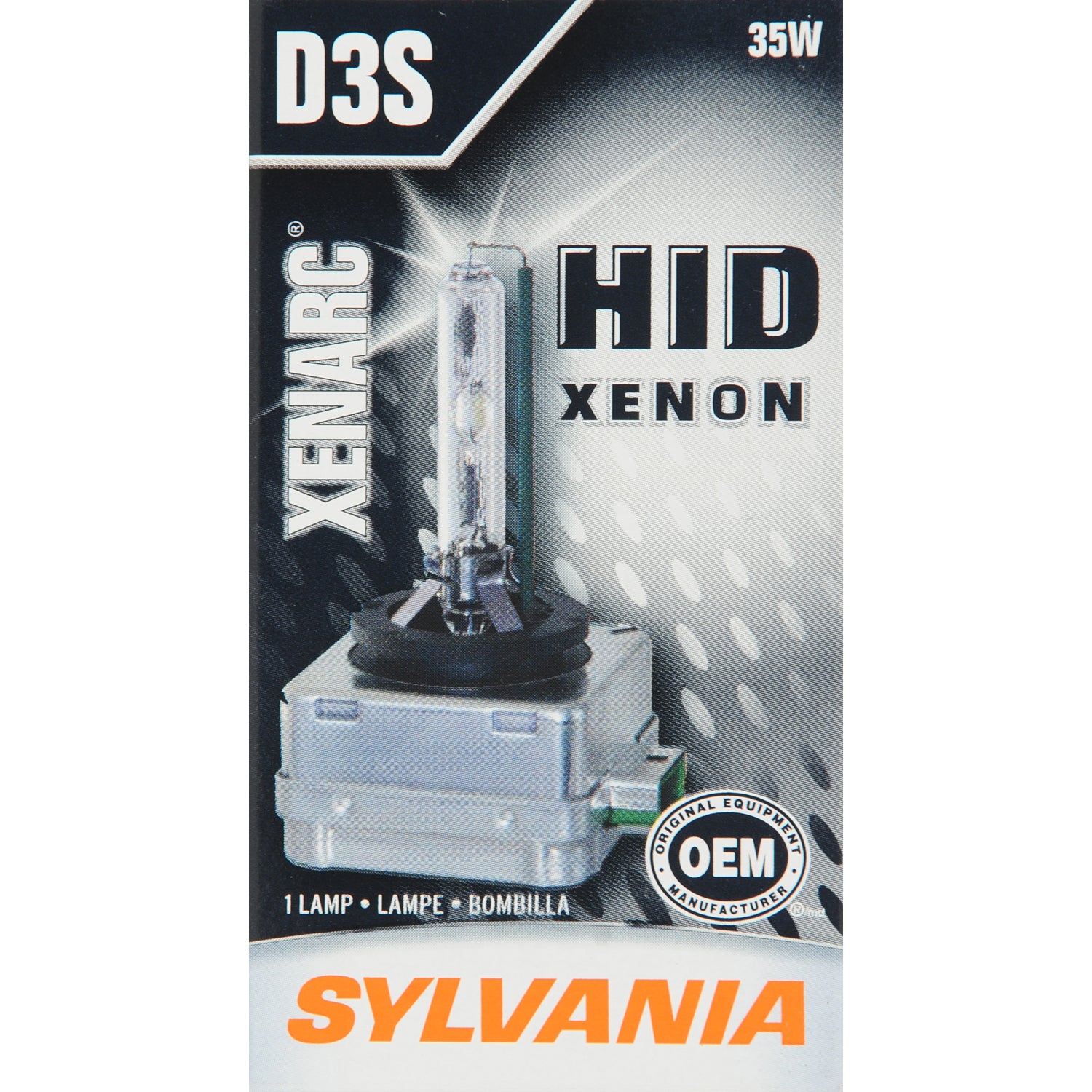 SYLVANIA D3S zXe High Intensity Discharge HID Headlight Bulb