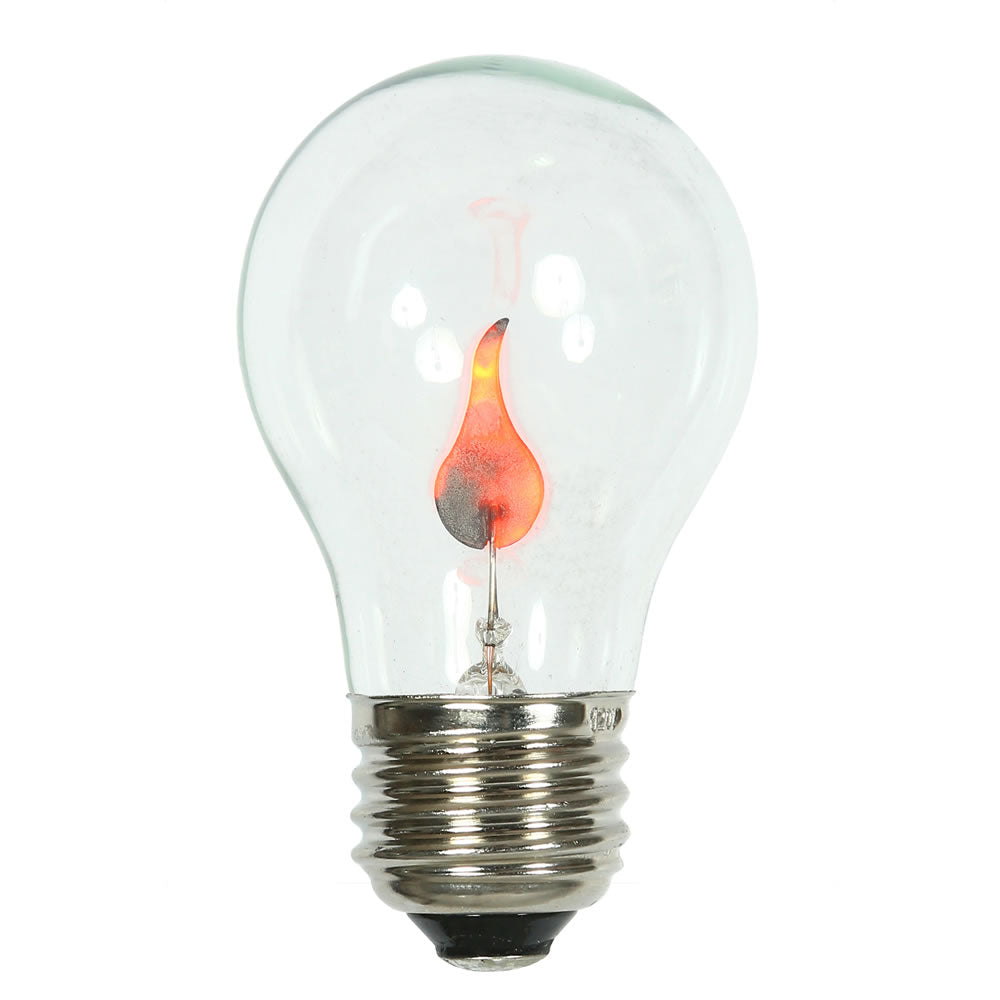 Vickerman A19 Clear Flicker Flame E26 Bulb 5/box