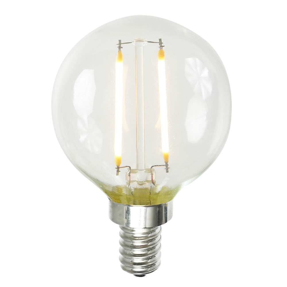 1.6W G16 (G50MM) LED Dimmable Warm White 2200K E12 base Bulb – BulbAmerica