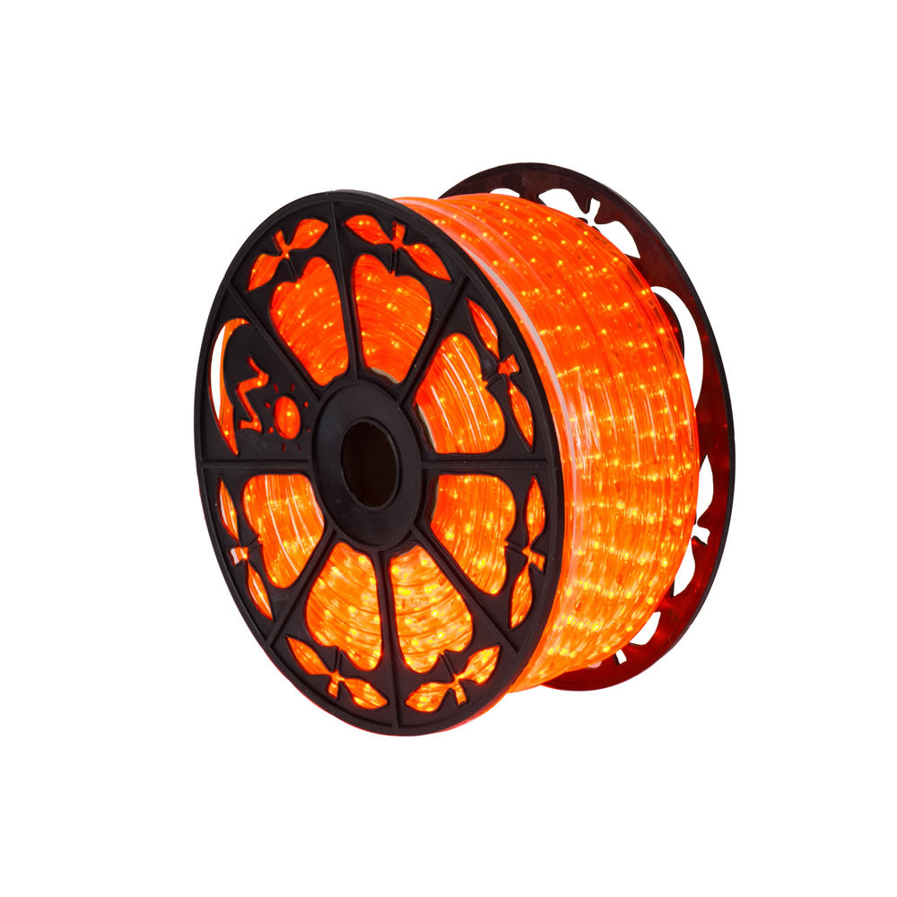 Vickerman 150 ft. x .5 in. Orange LED Rope Light 120V