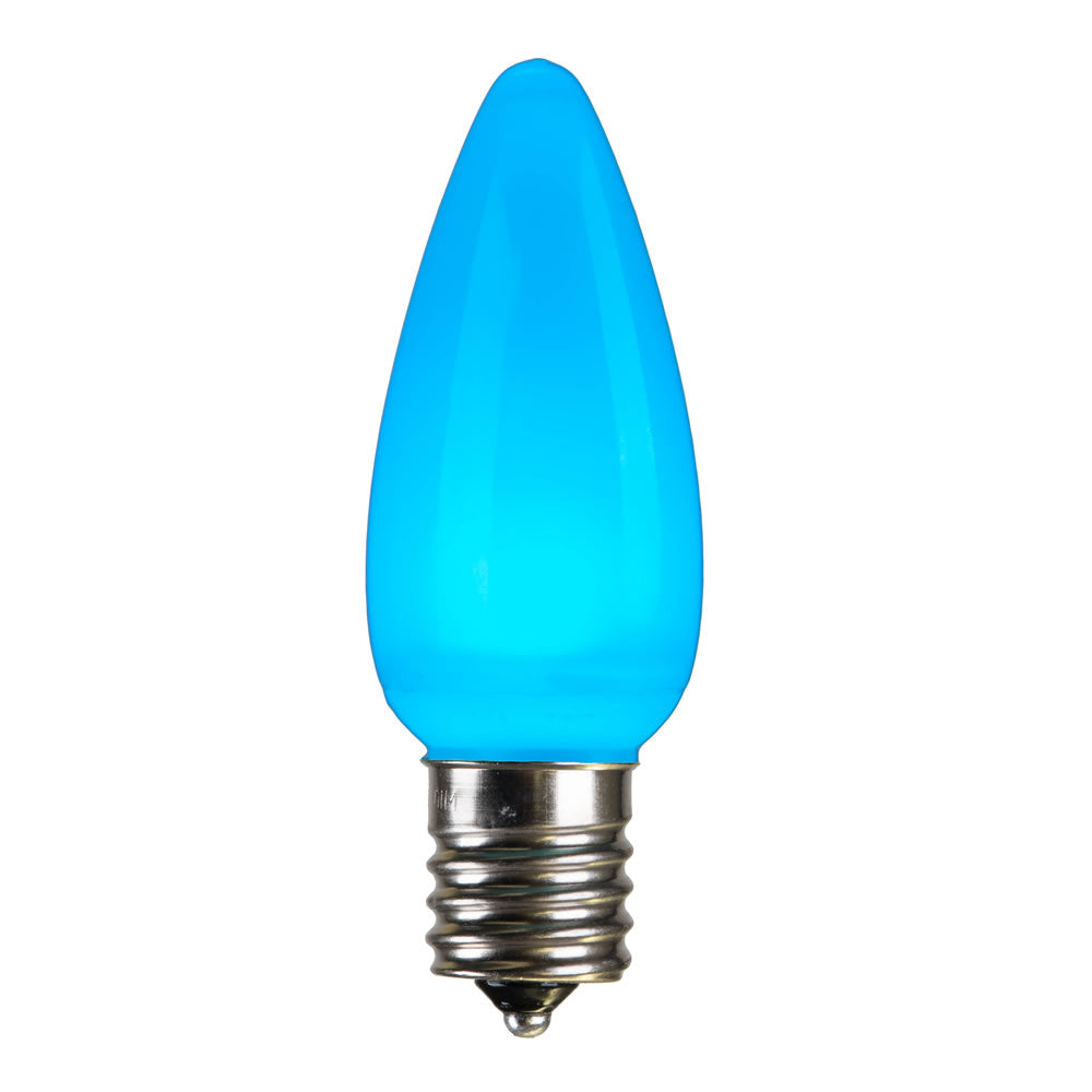 25 Pack - Vickerman C9 Ceramic LED Teal Bulb .96W 130V