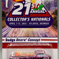 Hot Wheels 21st Annual Collector's Nationals Dodge Deora Concept