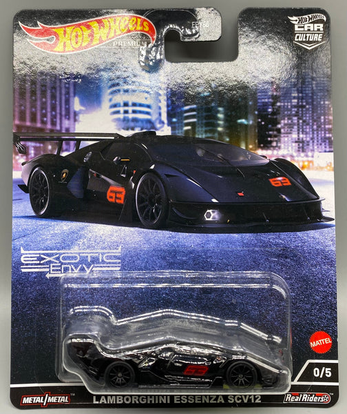 Hot Wheels Exotic Envy 2 Lamborghini Essenza SCV12 | HW Models Ltd