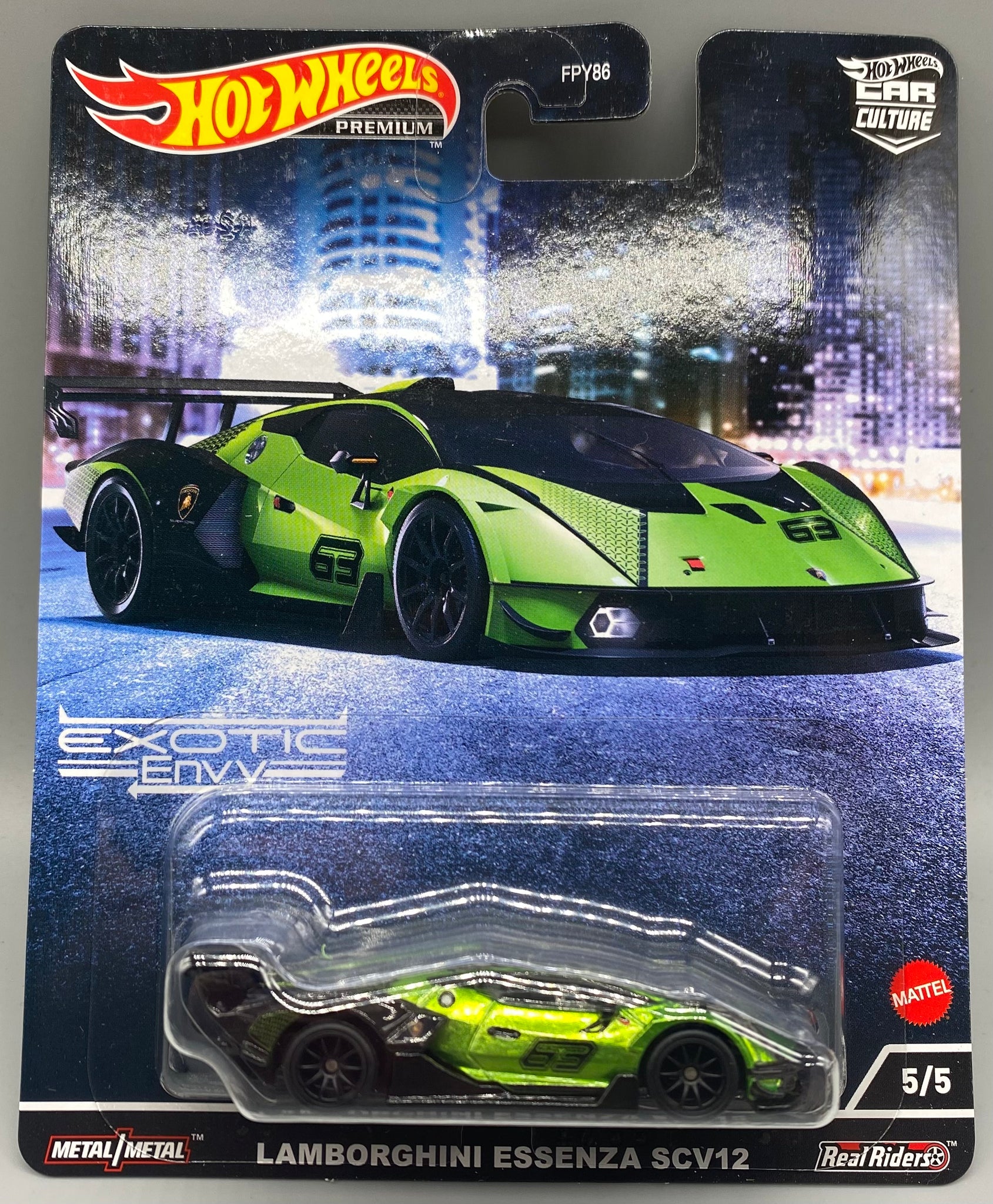 Hot Wheels Exotic Envy 2 Lamborghini Essenza SCV12 | HW Models Ltd