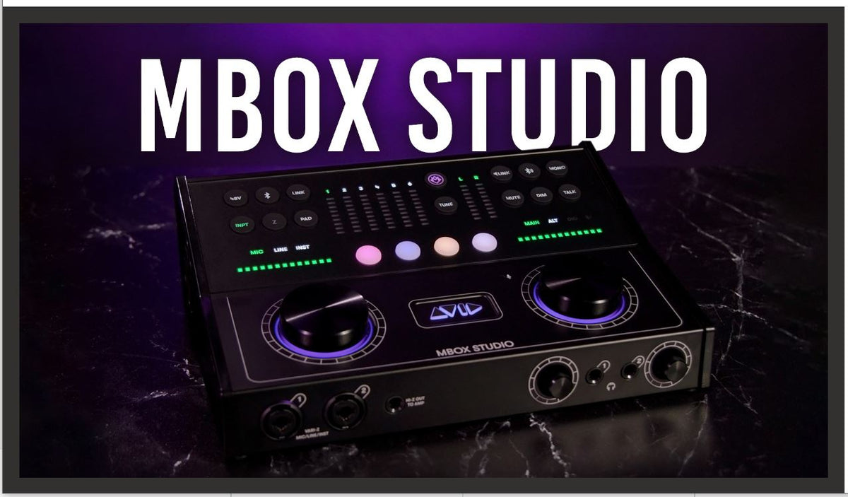 MBOX regresa con Avid MBOX Studio — Musical Boutique