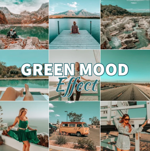 Green effect lightroom preset