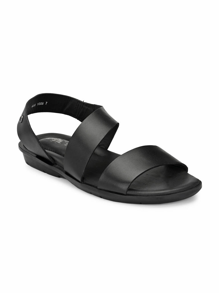 Buy All Saints Leather Saki Sandals - Black At 34% Off | Editorialist